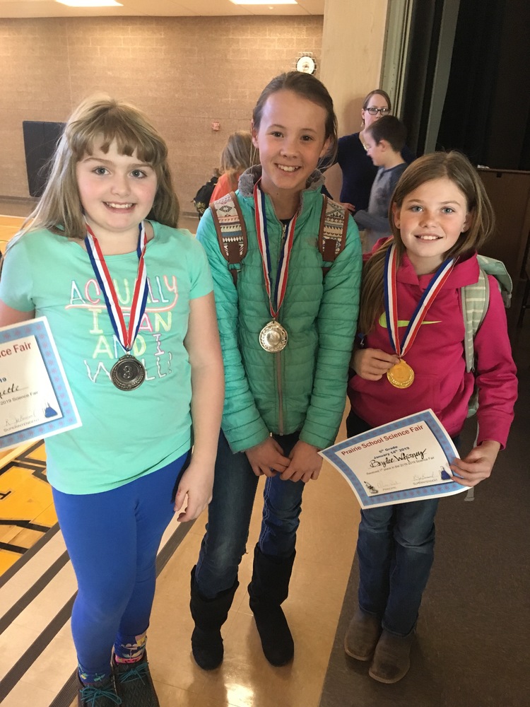 5th Grade Science Fair Winners