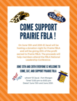 FBLA night at El Jacal