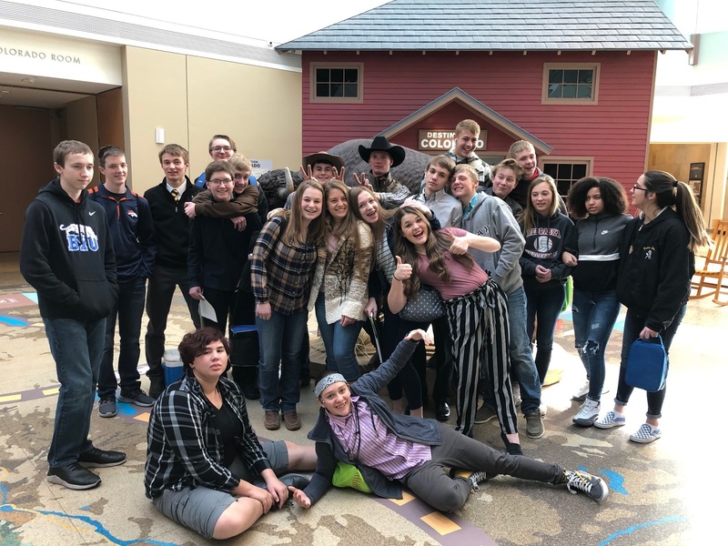 Students on the Ground flour of History Colorado